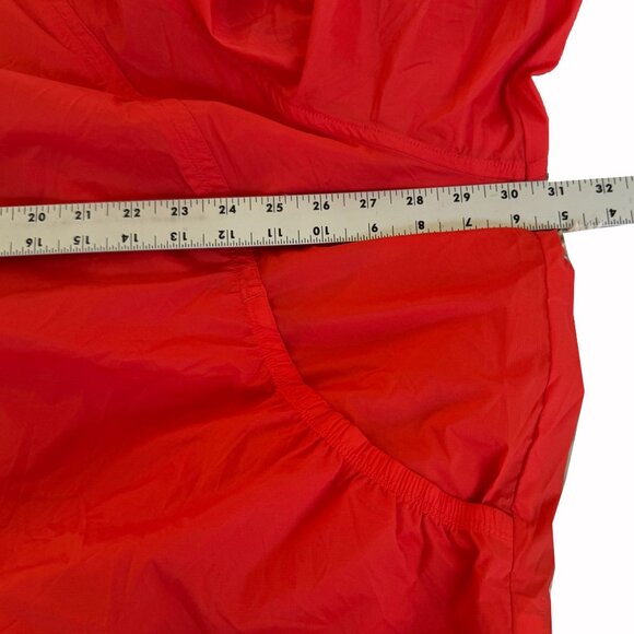 Athleta Expedition Hike Shell Jacket Womens Plus 2X Vermillion Orange Gorpcore - Picture 6 of 9